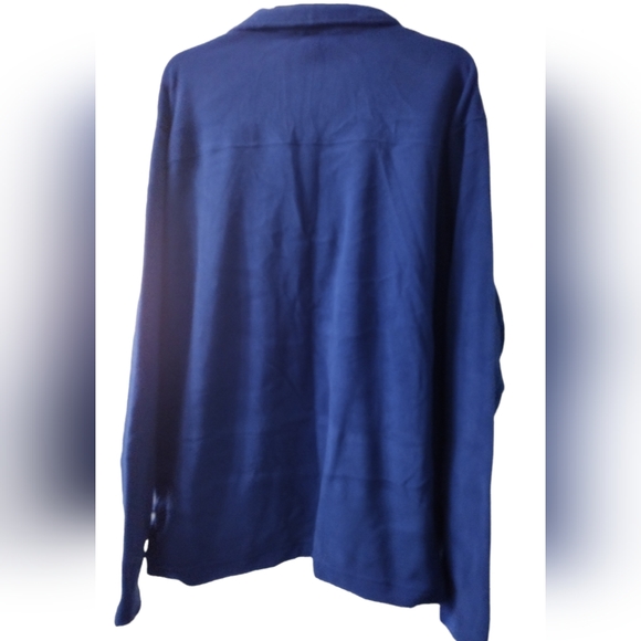 Bills‎ Khakis 1/2 Zip Blue Pullover Fleece Size Mens XXL NWT - Picture 3 of 10